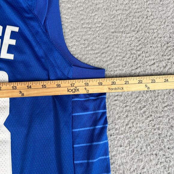 Paul George LA #13 Jersey 44 Medium Nike NBA Los Angeles Clipper Bumble Swingman - Picture 9 of 9